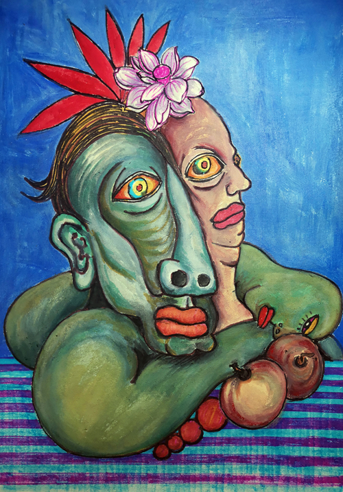 《我的世界》系列15 60X50cm 纸本 2022
