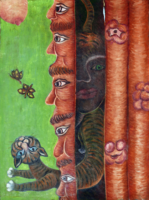 《异界》系列11 70X50cm 油画2017