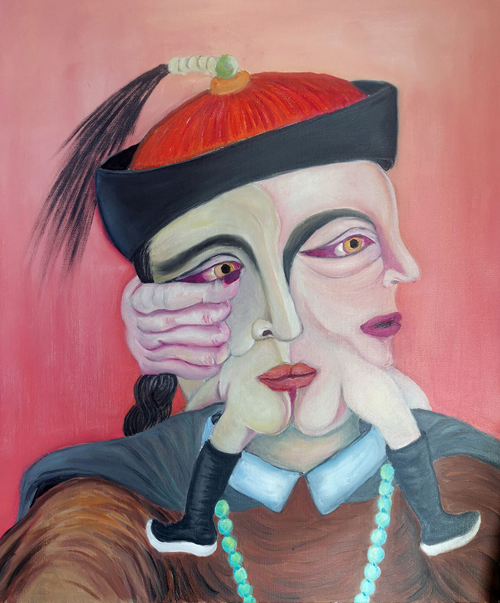 《异界》系列52 60X50cm 油画2022