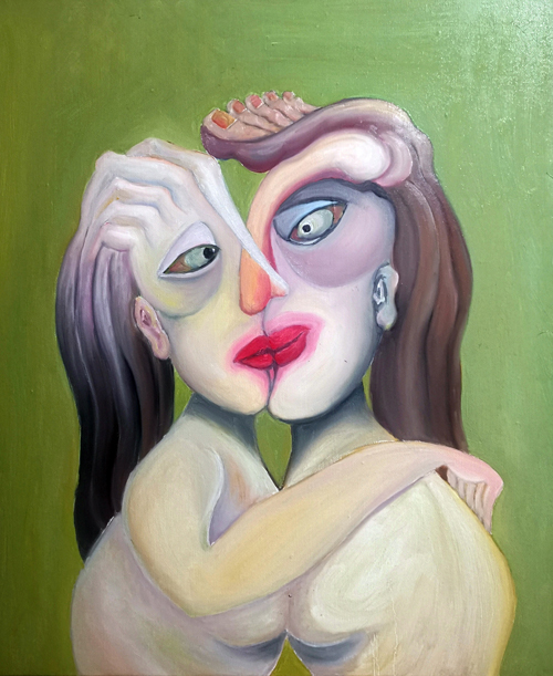 《异界》系列56 60X50cm 油画2022
