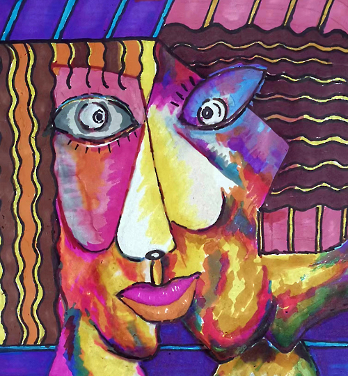 《我的世界》系列17 60X50cm 纸本 2022