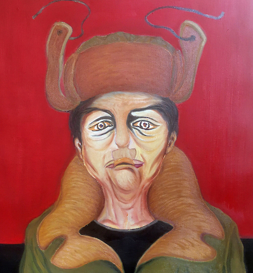 《异界》系列46 60X50cm 油画2022